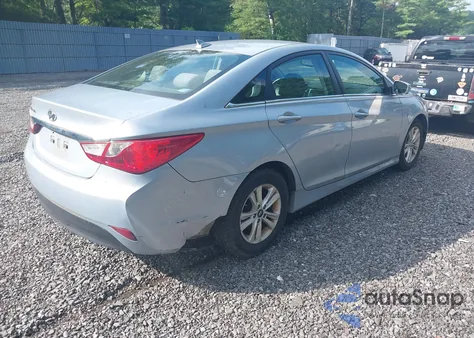 2014 Hyundai Sonata Gls z USA, uszkodzony, nr VIN 5NPEB4AC4EH930171